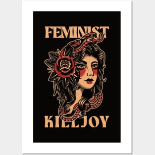 Feminist Killjoy Shirt - retro Posters and Art